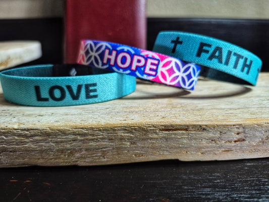 UPliv Wristband -- Daily Scripture just a tap away