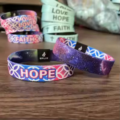 UPliv Wristband -- Daily Scripture just a tap away