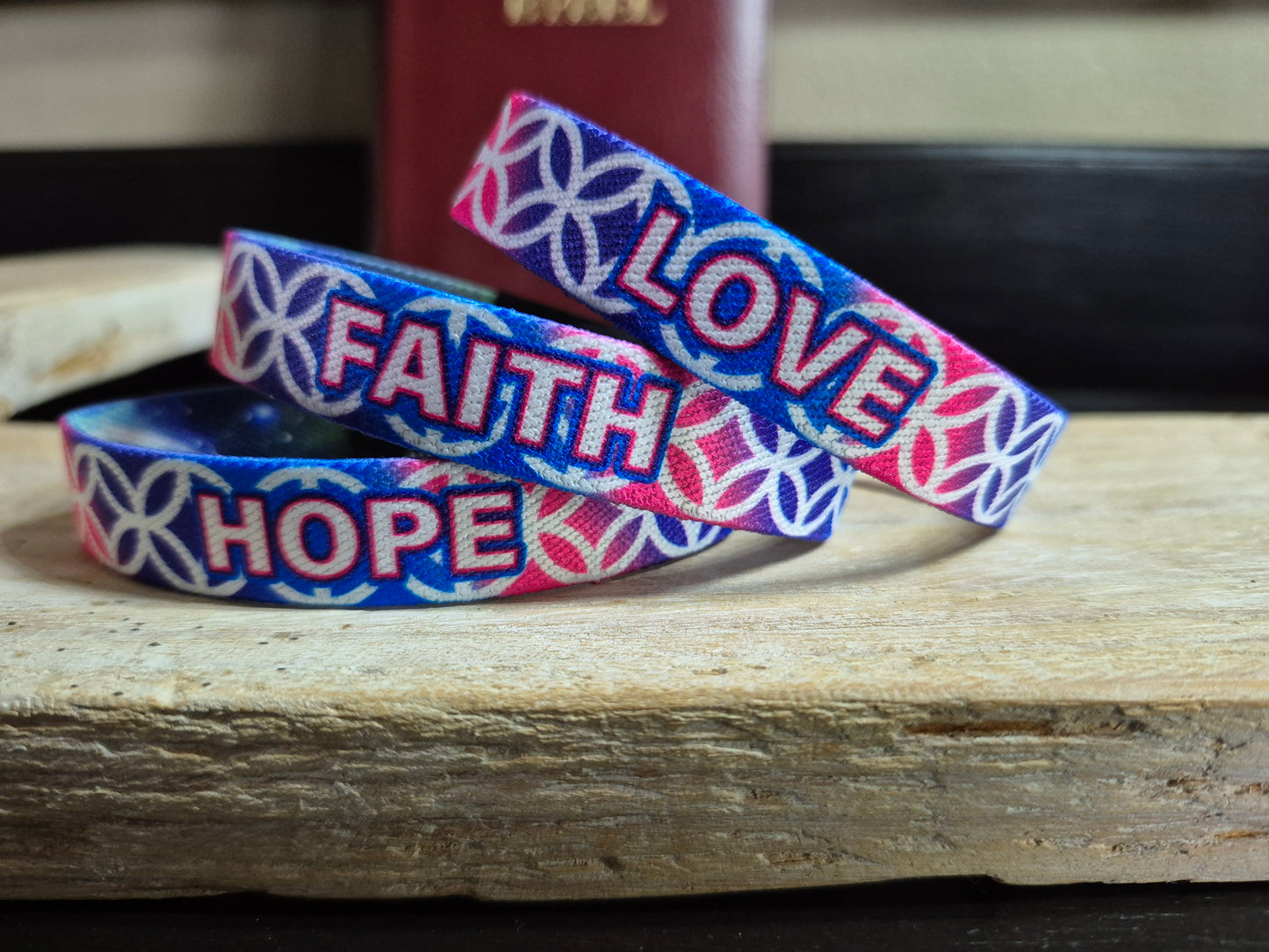 UPliv Wristband -- Daily Scripture just a tap away